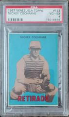 Mickey Cochrane Baseball Cards 1967 Venezuela Topps Prices