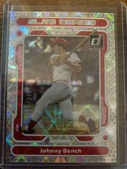 Johnny Bench [Silver] #E1 Baseball Cards 2023 Panini Donruss Elite Series Prices