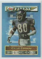 Curtis Conway [Refractor] #130 Football Cards 1994 Topps Finest Prices