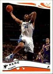 Nene #28 Basketball Cards 2005 Topps Prices