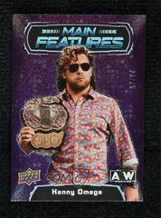 Kenny Omega [Purple] #MF-1 Wrestling Cards 2022 Upper Deck AEW Main Features Prices