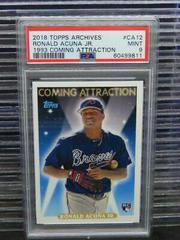 Ronald Acuna Jr. Baseball Cards 2018 Topps Archives 1993 Coming Attraction Prices
