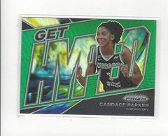 Candace Parker [Green] Basketball Cards 2022 Panini Prizm WNBA Get Hyped Prices