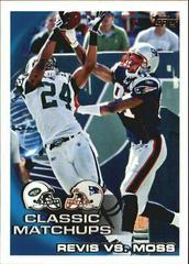 Revis vs. Moss #24 Football Cards 2010 Topps Prices