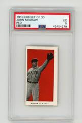 John McGraw [Red] Baseball Cards 1910 E98 Set of 30 Prices