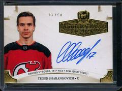 Yegor Sharangovich [Gold Autograph] #2021-YS Hockey Cards 2020 Upper Deck The Cup Rookie Class of 2021 Prices