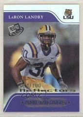 LaRon Landry [Reflector Proof] #85 Football Cards 2007 Press Pass Prices