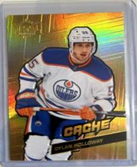 Dylan Holloway [Gold] #C-11 Hockey Cards 2022 Skybox Metal Universe Cache Prices