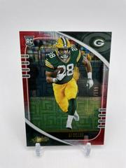 AJ Dillon [Red Square] #103 Football Cards 2020 Panini Absolute Prices
