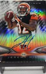 Jeremy Hill [Black Refractor] #29 Football Cards 2014 Topps Platinum Rookie Autograph Prices