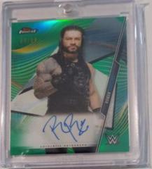 Roman Reigns [Green] #A-BD Wrestling Cards 2020 Topps WWE Finest Autographs Prices
