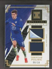 Christian Pulisic [Gold] Soccer Cards 2021 Panini Impeccable Prices