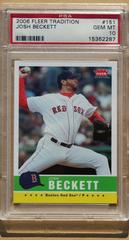 Josh Beckett #151 Baseball Cards 2006 Fleer Tradition Prices