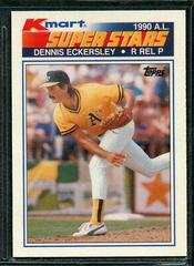 Dennis Eckersley Baseball Cards 1990 Kmart Prices
