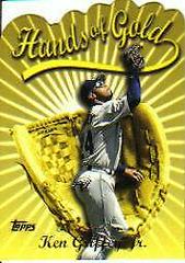 Ken Griffey Jr. [Limited Edition] #HG3 Baseball Cards 2000 Topps Hands of Gold Prices