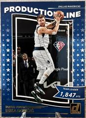 Luka Doncic [Press Proof] Basketball Cards 2022 Panini Donruss Production Line Prices