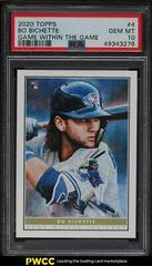 Bo Bichette #4 Baseball Cards 2020 Topps Game Within the Game Prices