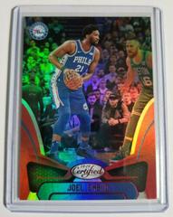 Joel Embiid Basketball Cards 2018 Panini Certified Prices