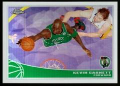 Kevin Garnett #8 Basketball Cards 2009 Topps Chrome Prices