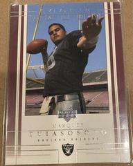 Marques Tuiasosopo [Gold] #234 Football Cards 2001 Upper Deck Prices