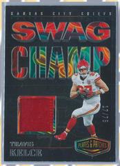 Travis Kelce #SC-TK Football Cards 2023 Panini Plates and Patches Swag Champ Prices