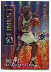 Mitch Richmond [Borderless Refractor] Basketball Cards 1995 Finest Mystery Prices
