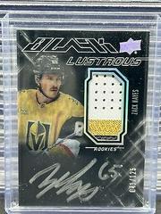Zack Hayes Hockey Cards 2022 SPx UD Black Lustrous Rookie Patch Autograph Prices