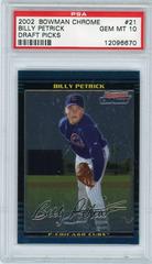 Billy Petrick #21 Baseball Cards 2002 Bowman Chrome Draft Picks Prices