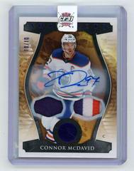 Connor McDavid [Autograph Material Purple] #101 Hockey Cards 2023 Upper Deck Artifacts Prices