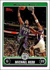 Michael Redd #30 Basketball Cards 2006 Topps Prices