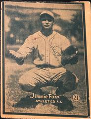 Jimmie Foxx [Hand Cut] Baseball Cards 1931 W517 Prices