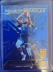 Anthony Edwards [Blue] Basketball Cards 2022 Panini Donruss Elite Power Formulas Prices