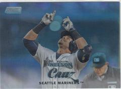 Nelson Cruz [Horizontal Rainbow Foil] #4 Baseball Cards 2017 Stadium Club Prices