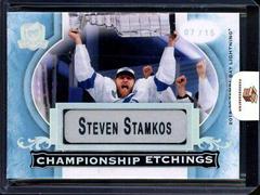 Steven Stamkos #CE-SS Hockey Cards 2020 Upper Deck The Cup Championship Etchings Prices