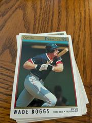 Wade Boggs Baseball Cards 1992 O Pee Chee Premier Prices
