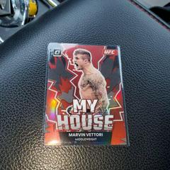 Marvin Vettori [Red] #21 Ufc Cards 2023 Panini Donruss Optic UFC My House Prices