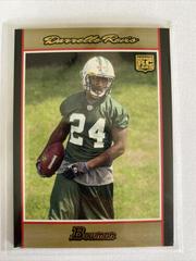 Darrelle Revis [Gold] Football Cards 2007 Bowman Prices