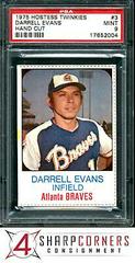 Darrell Evans [Hand Cut] #3 Baseball Cards 1975 Hostess Twinkies Prices