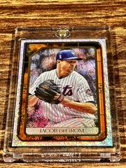 Jacob deGrom [Orange Pattern] #112 Baseball Cards 2021 Topps Gallery Prices