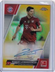 Robert Lewandowski [Gold] #BCA-RL Soccer Cards 2021 Topps Chrome Bundesliga Autographs Prices