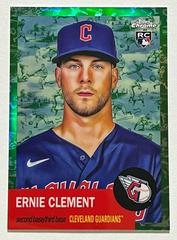 Ernie Clement [Green Wave] #151 Baseball Cards 2022 Topps Chrome Platinum Anniversary Prices