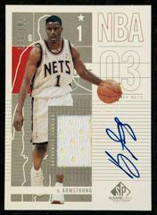 Brandon Armstrong Jersey Autograph Basketball Cards 2002 SP Game Used Prices