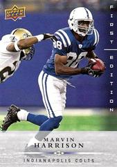 Marvin Harrison Football Cards 2008 Upper Deck First Edition Prices