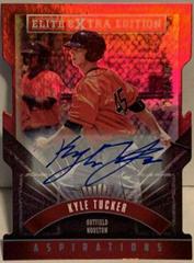 Kyle Tucker [Aspirations Die Cut Signature] #6 Baseball Cards 2015 Panini Elite Extra Edition Prices