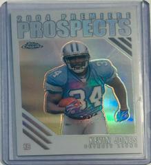 Kevin Jones [Refractor] Football Cards 2004 Topps Chrome Premiere Prospects Prices