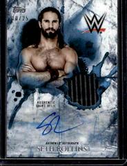 Seth Rollins [Blue] Wrestling Cards 2018 Topps WWE Undisputed Autograph Relic Prices