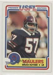 Bruce Huther Football Cards 1984 Topps USFL Prices