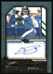 Bo Bichette [Gold] Baseball Cards 2021 Panini Chronicles Playbook Autographs Prices