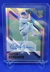 Clayton Kershaw [Autographs Gold] #42 Baseball Cards 2021 Panini Chronicles Elite Prices