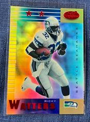 Ricky Watters [Mirror Gold] #139 Football Cards 1999 Leaf Certified Prices